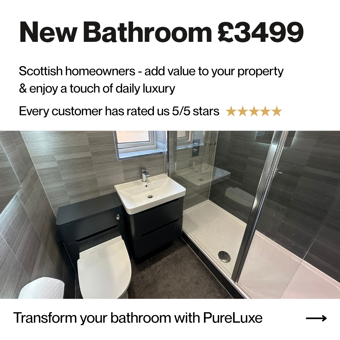 PureLuxe Bathrooms Facebook ad