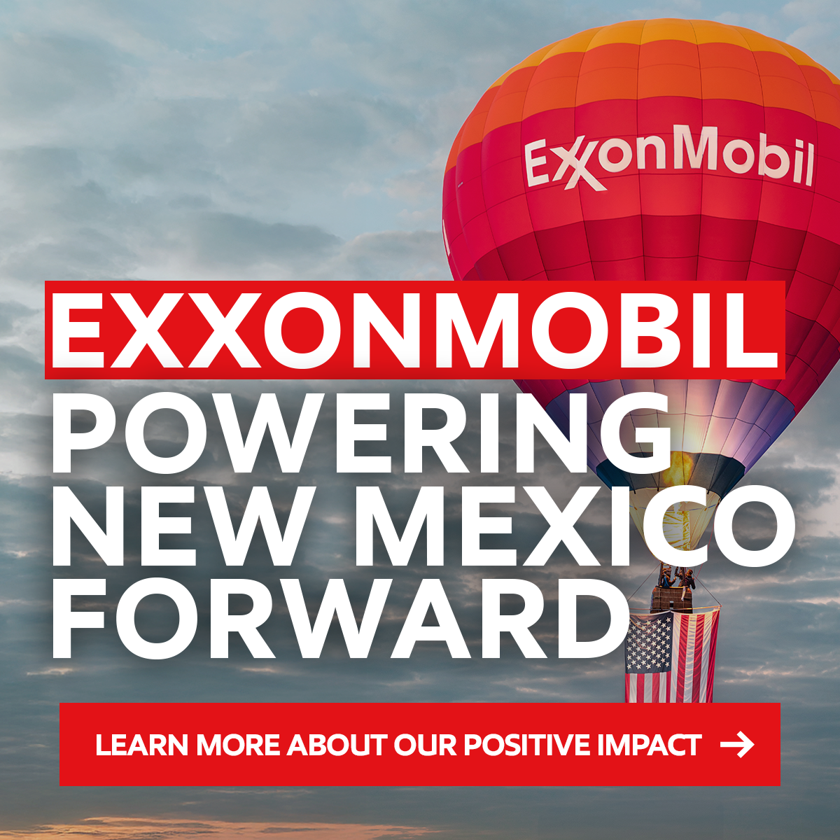 ExxonMobil Facebook ad