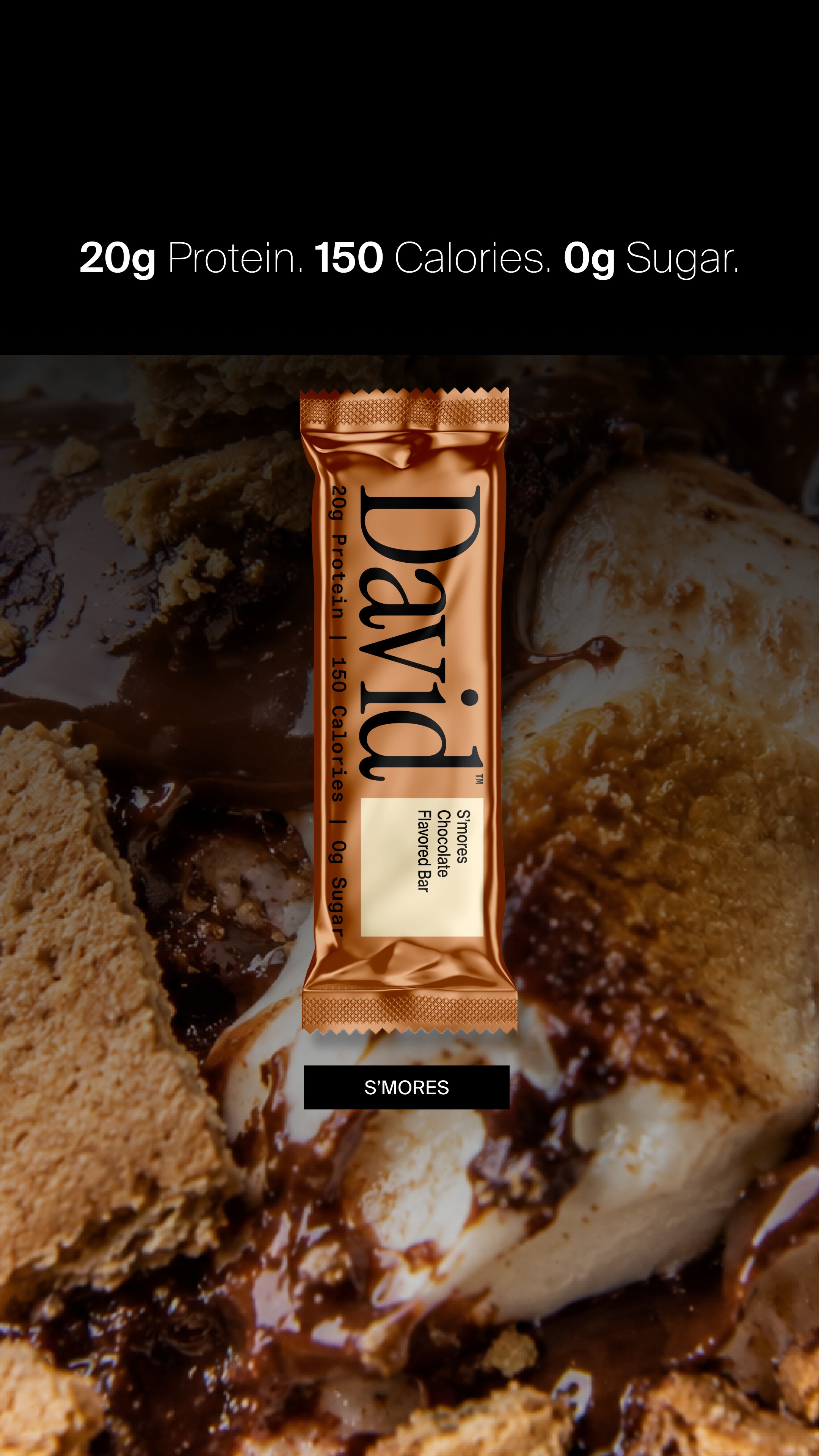 David Protein Facebook ad
