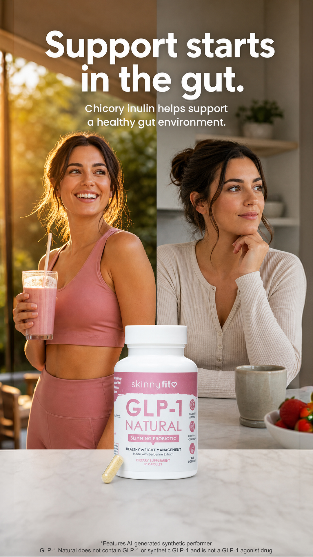 SkinnyFit Facebook ad