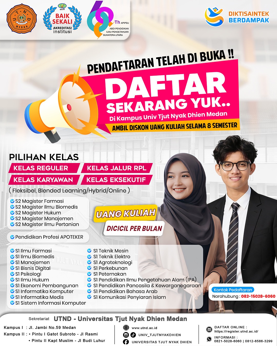 Kelas Karyawan UTND Facebook ad
