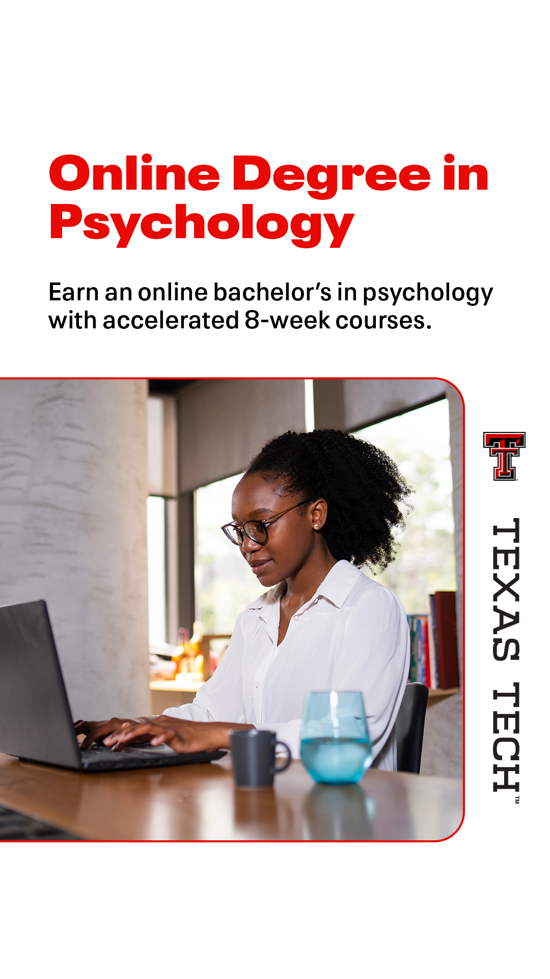Texas Tech University Online Facebook ad