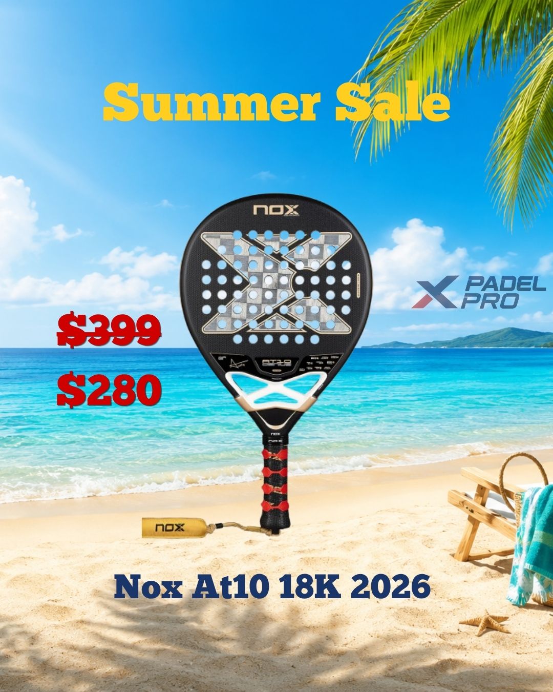Padel X Facebook ad