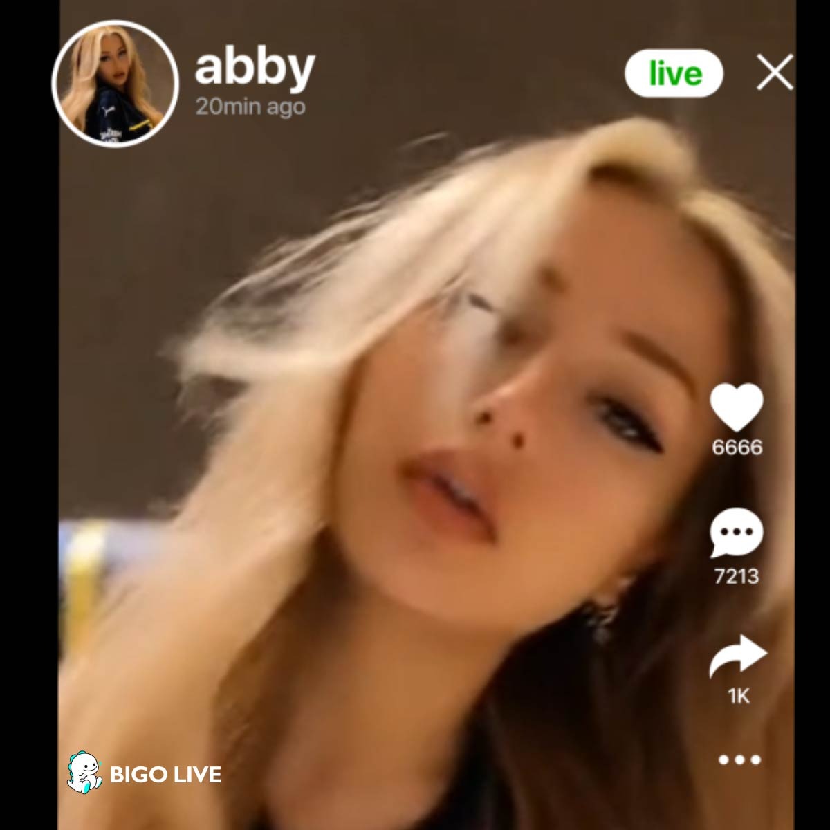 BIGO LIVE Facebook ad