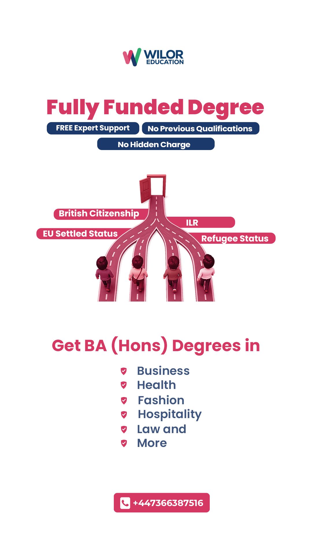 Wilor Education Facebook ad from Jun 16, 2026