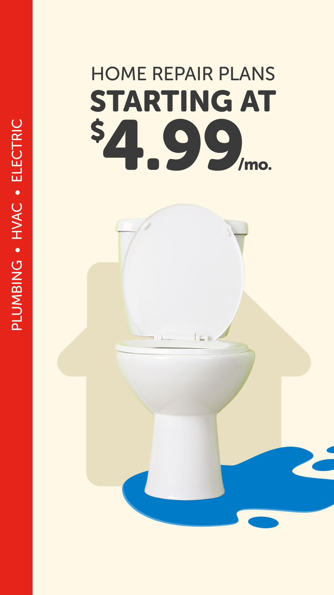 HomeServe USA Facebook ad