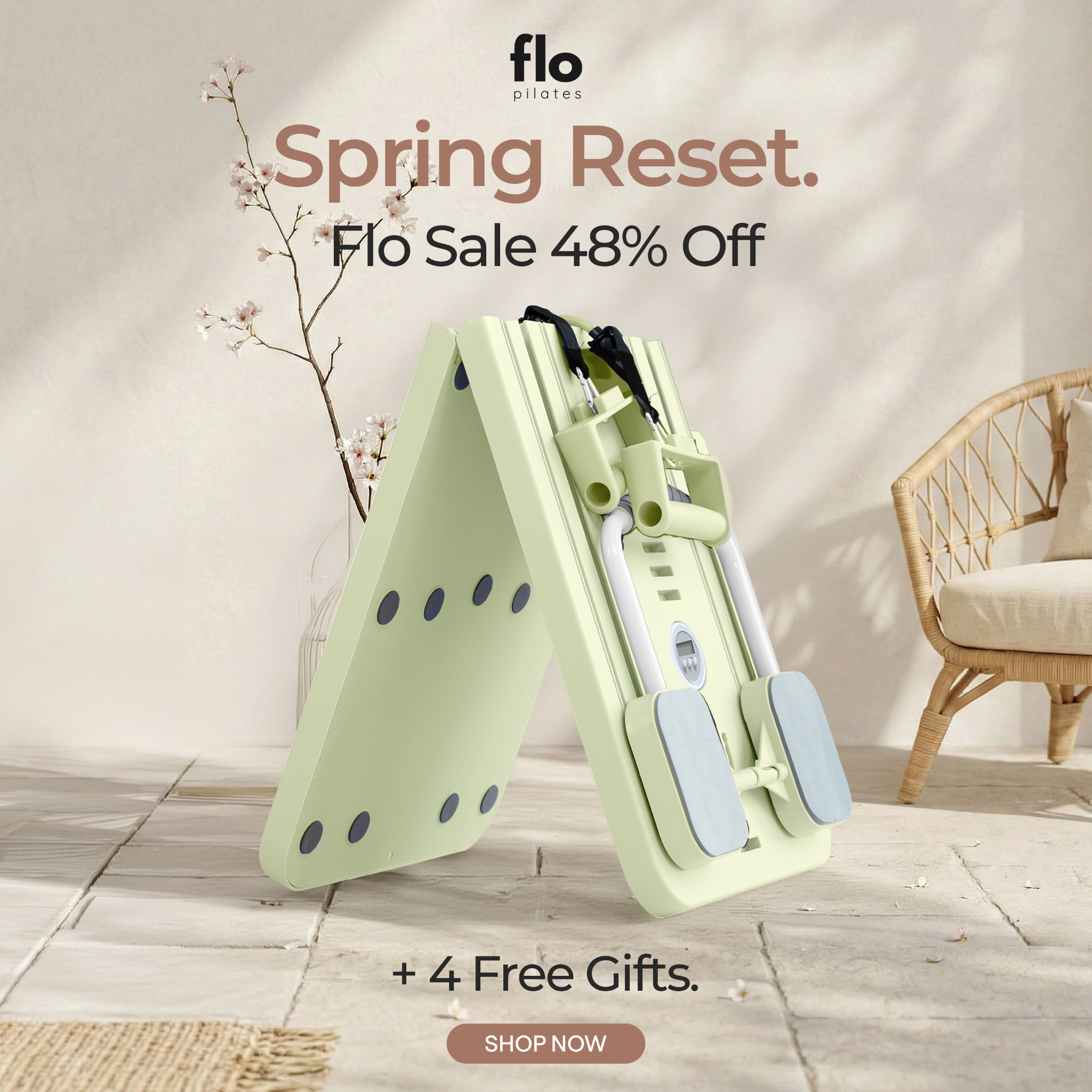 Flo Pilates Facebook ad