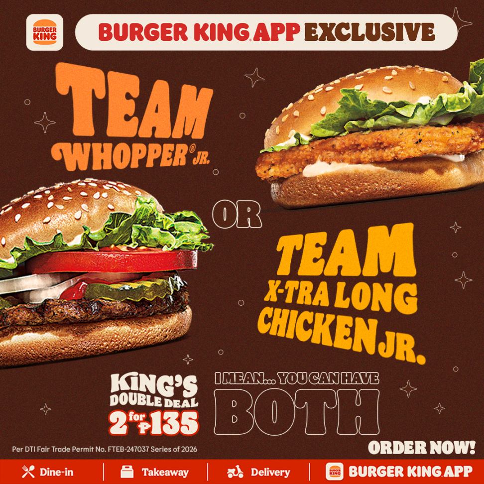 Burger King Philippines Facebook ad