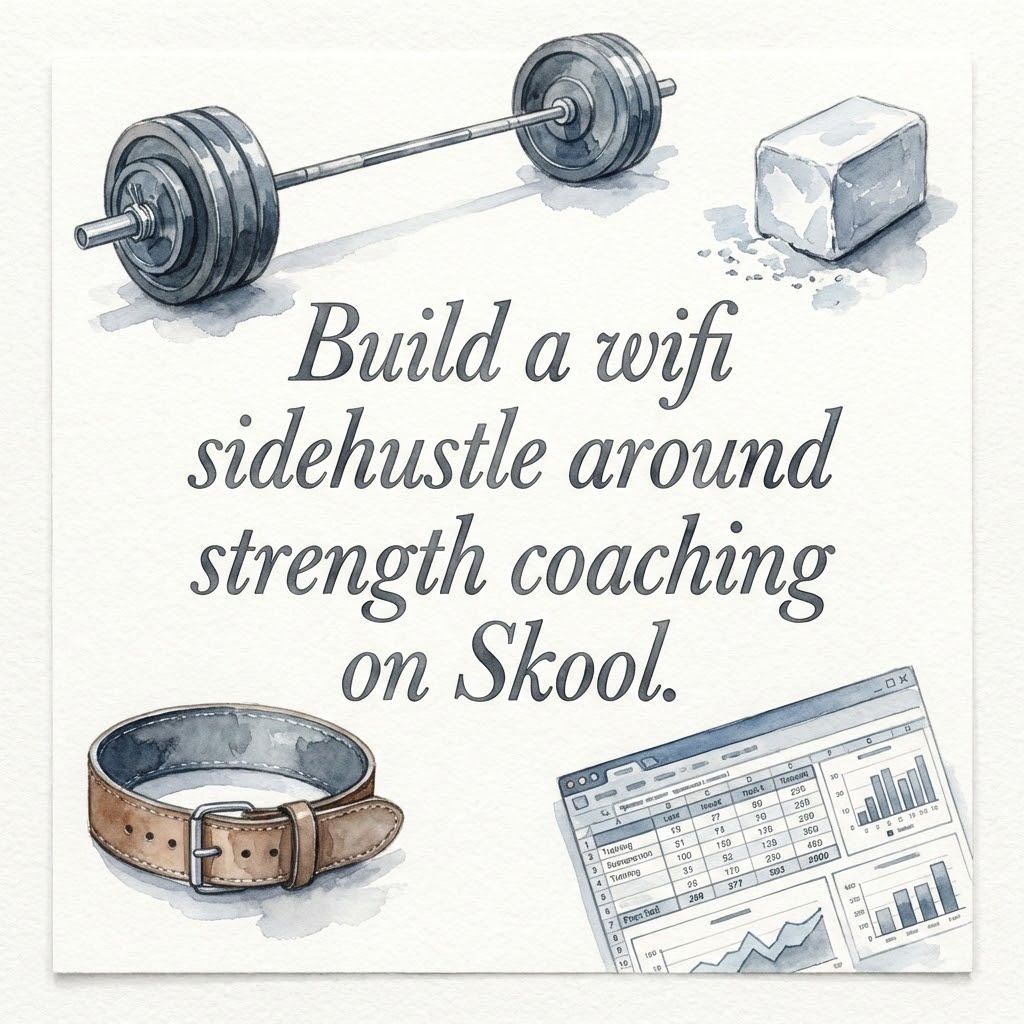 Skool Facebook ad
