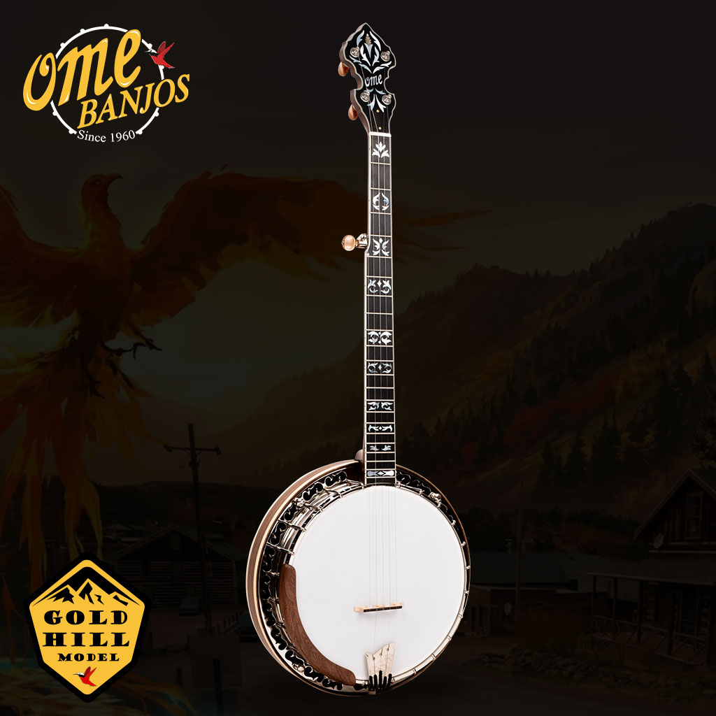 OME Banjos Facebook ad: Handcrafted in Titusville, Florida, OME Banjos are built…