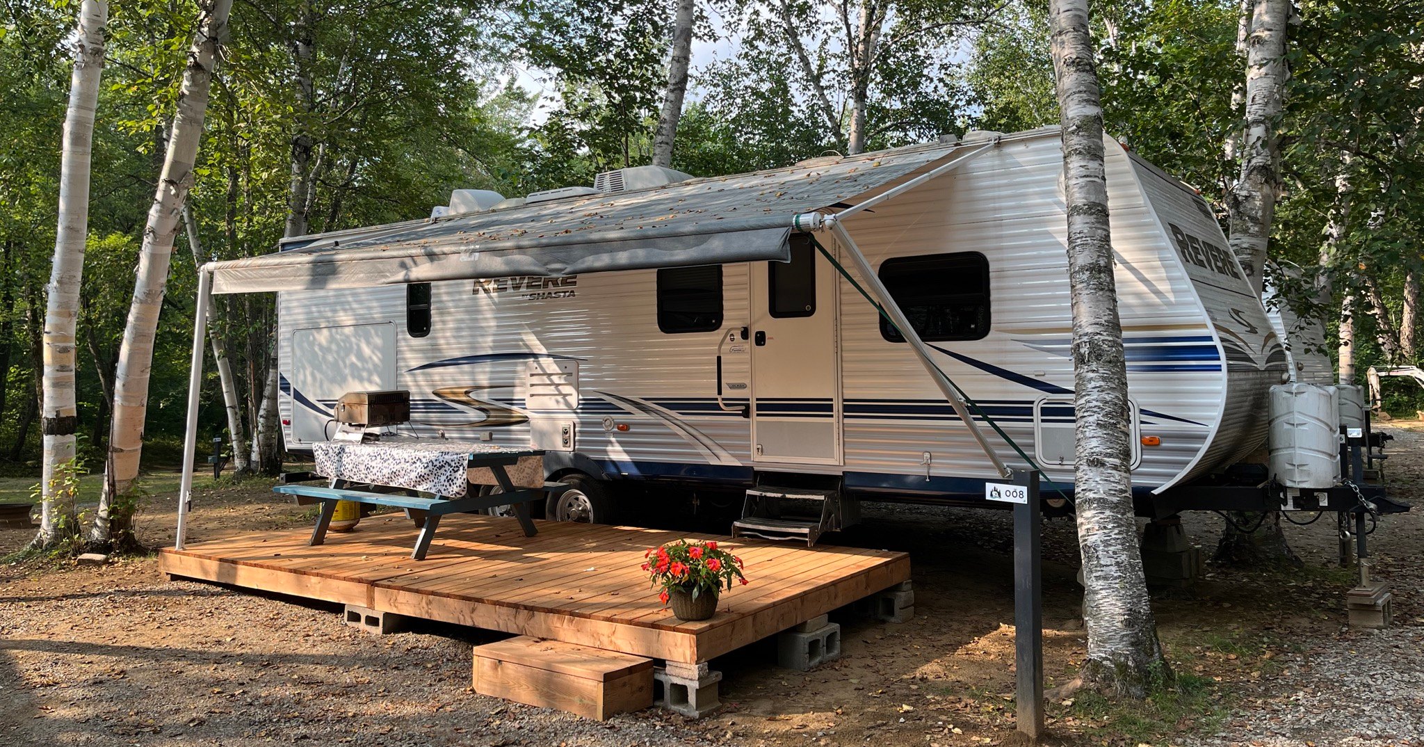Camping Ste-Émélie Facebook ad