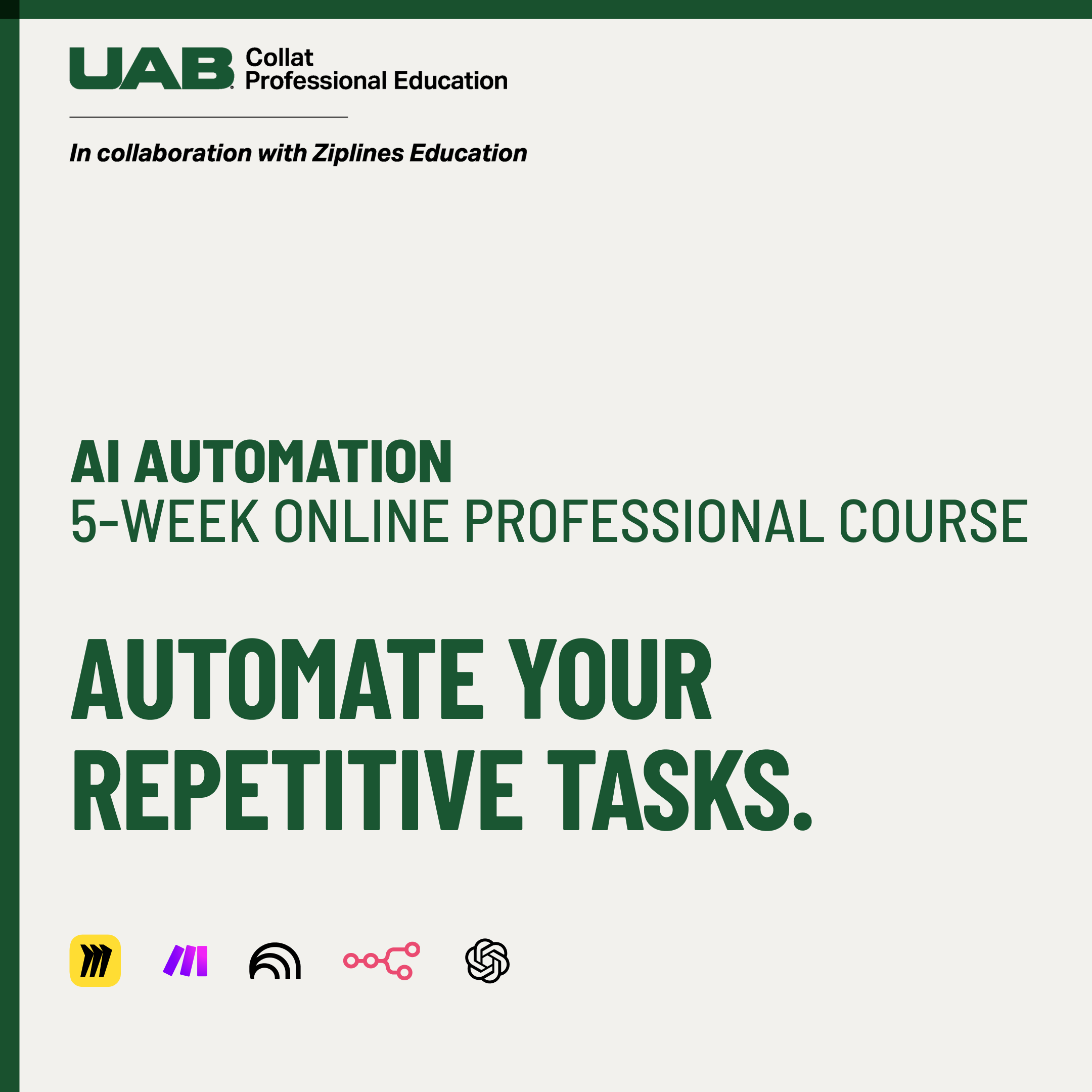 UAB Collat School of Business Facebook ad