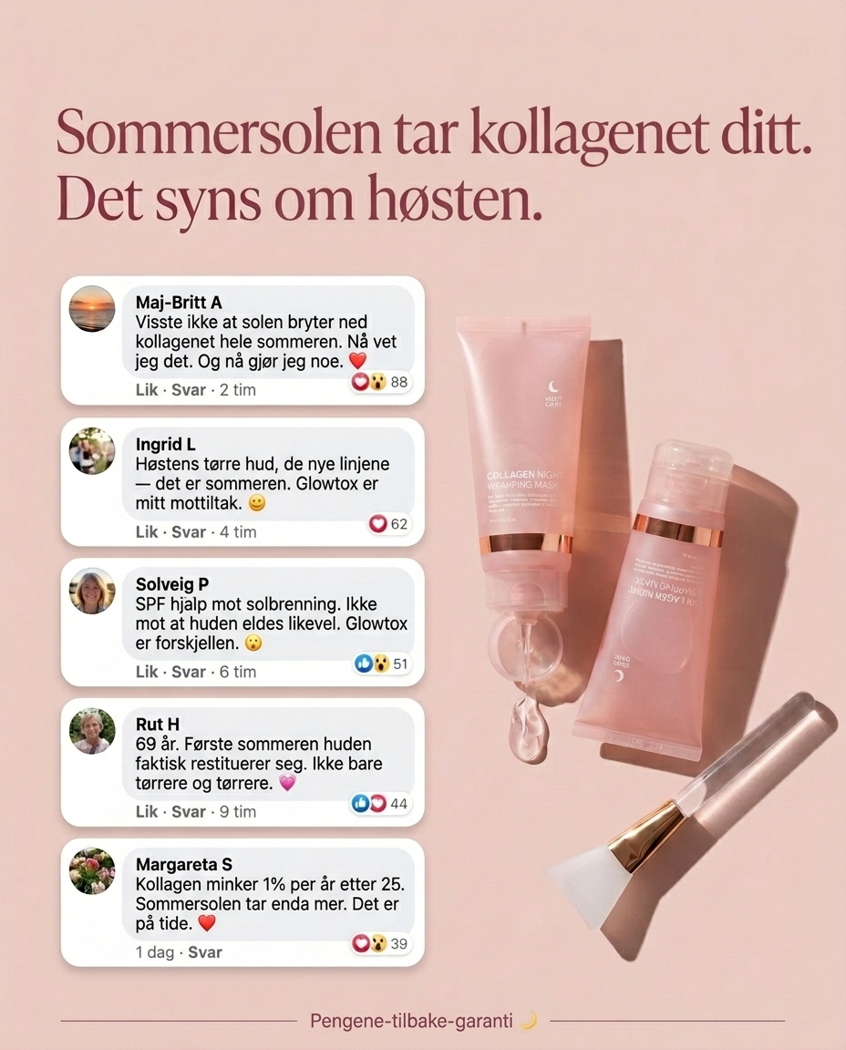 Glowtoxx Facebook ad