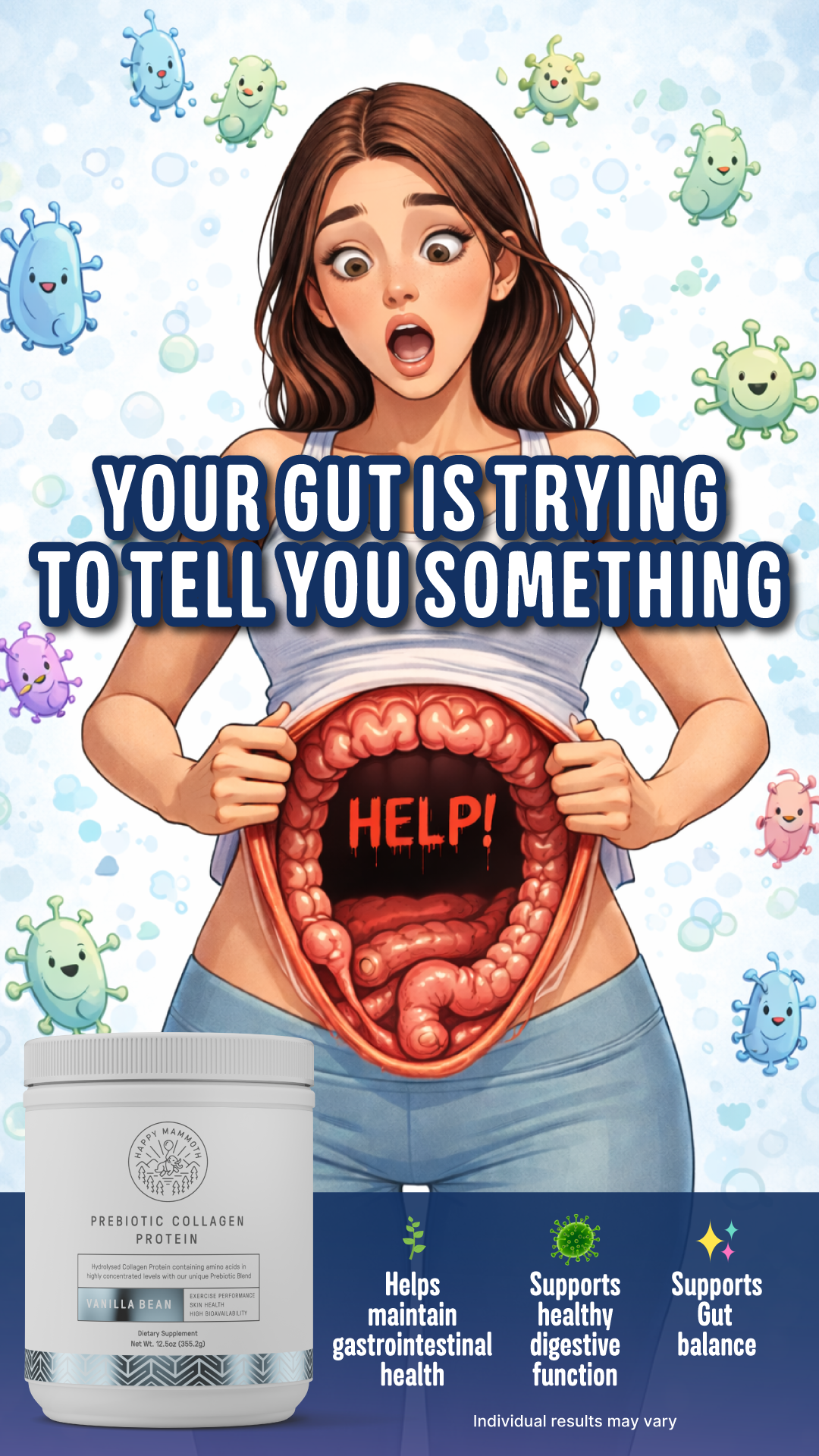 Happy Mammoth Facebook ad