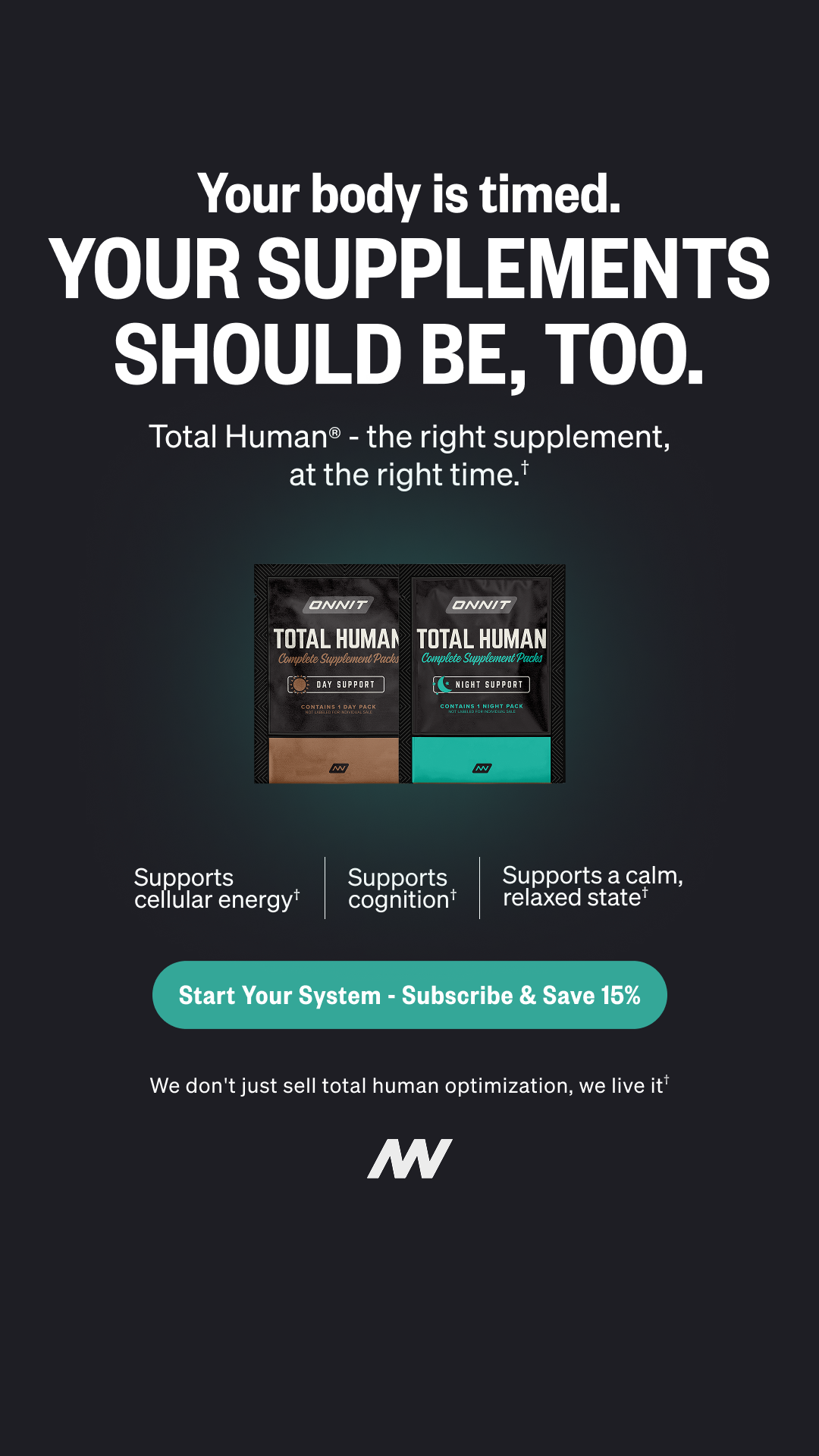 Onnit Facebook ad