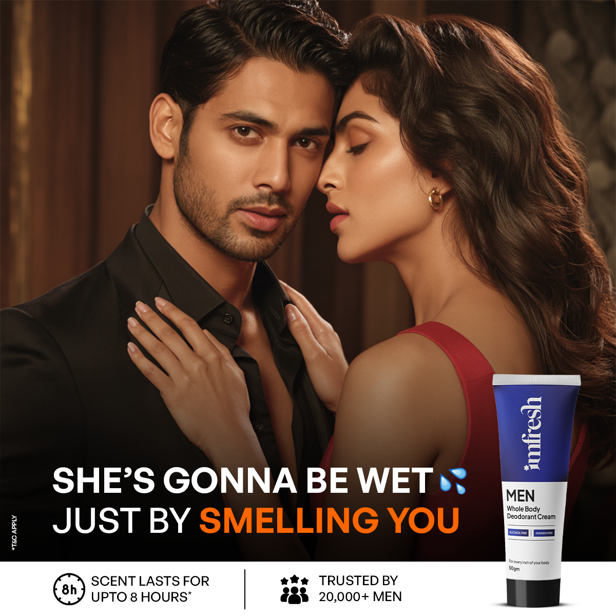Imfreshhcreams Facebook ad: One Cream = Endless Attraction!