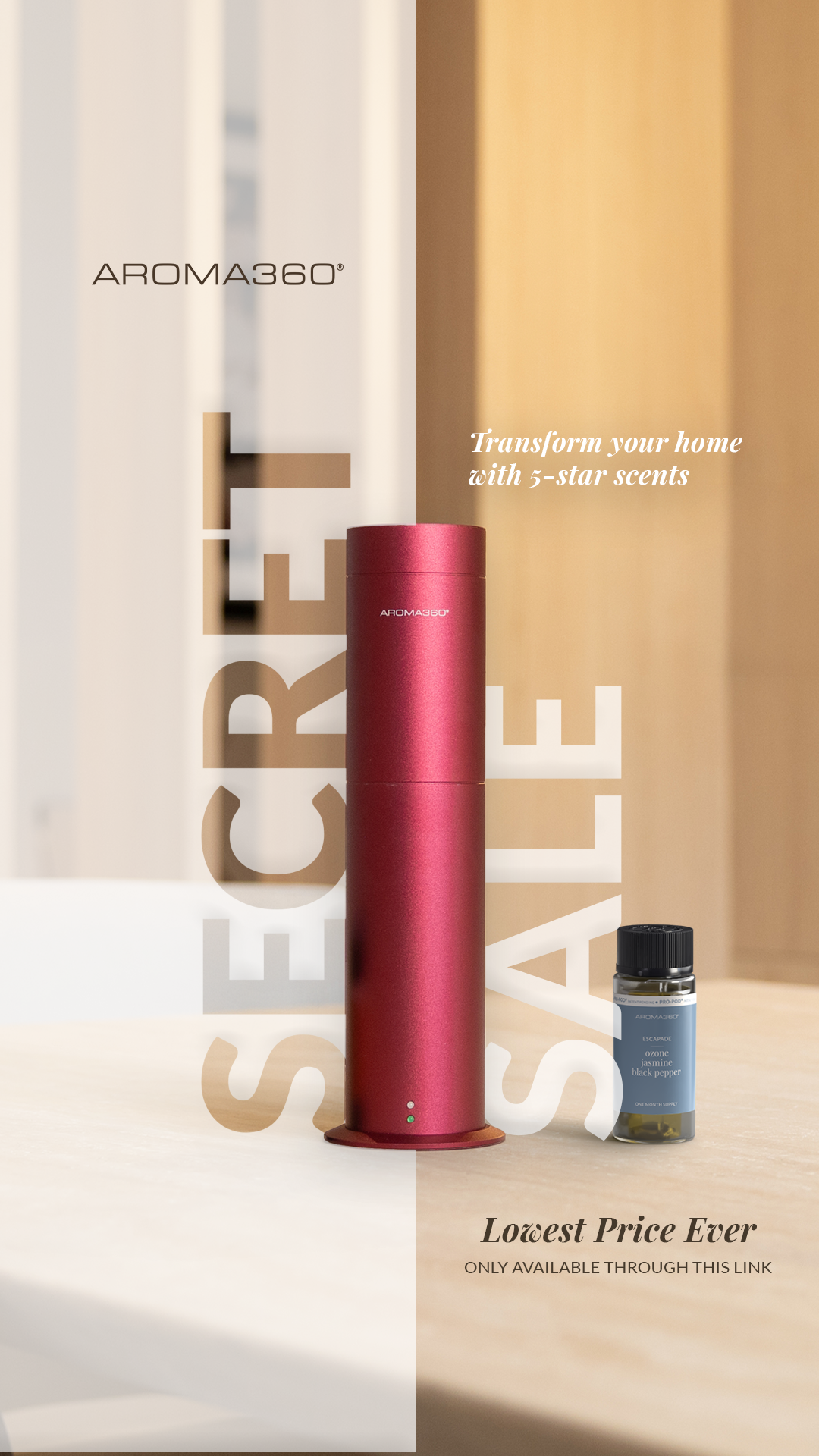 Aroma360 Facebook ad