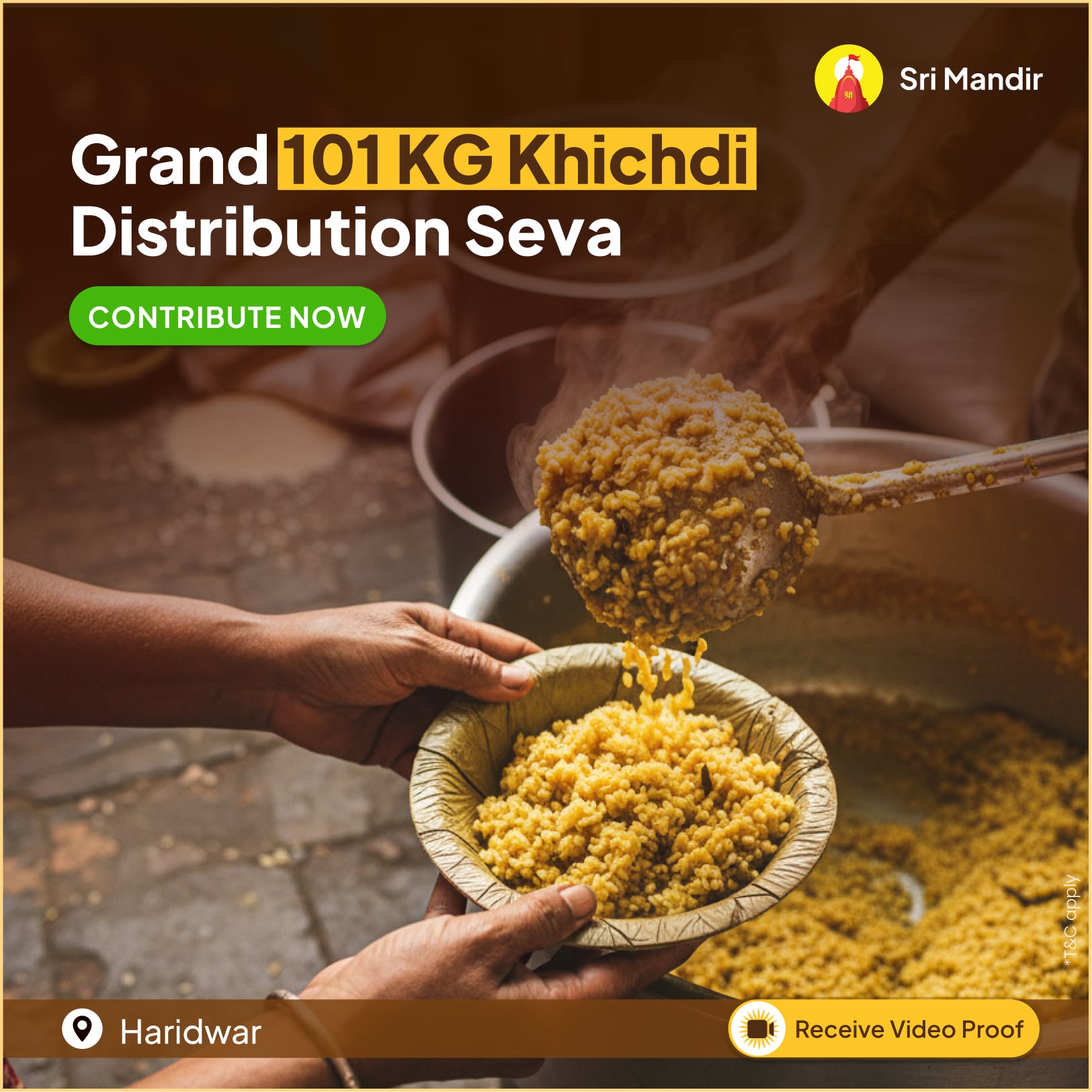 Sri Mandir - Seva Facebook ad