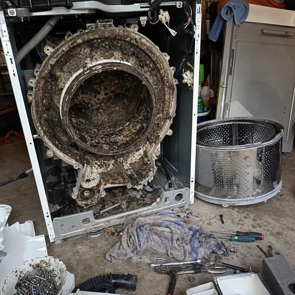 My Clean Pet Home Facebook ad: The Washer Smell Is Hiding Here