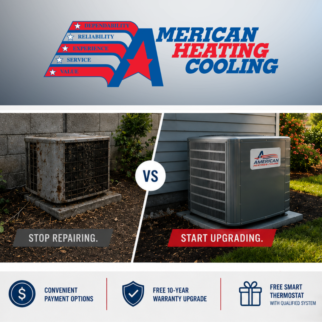 American Heating & Cooling Facebook ad