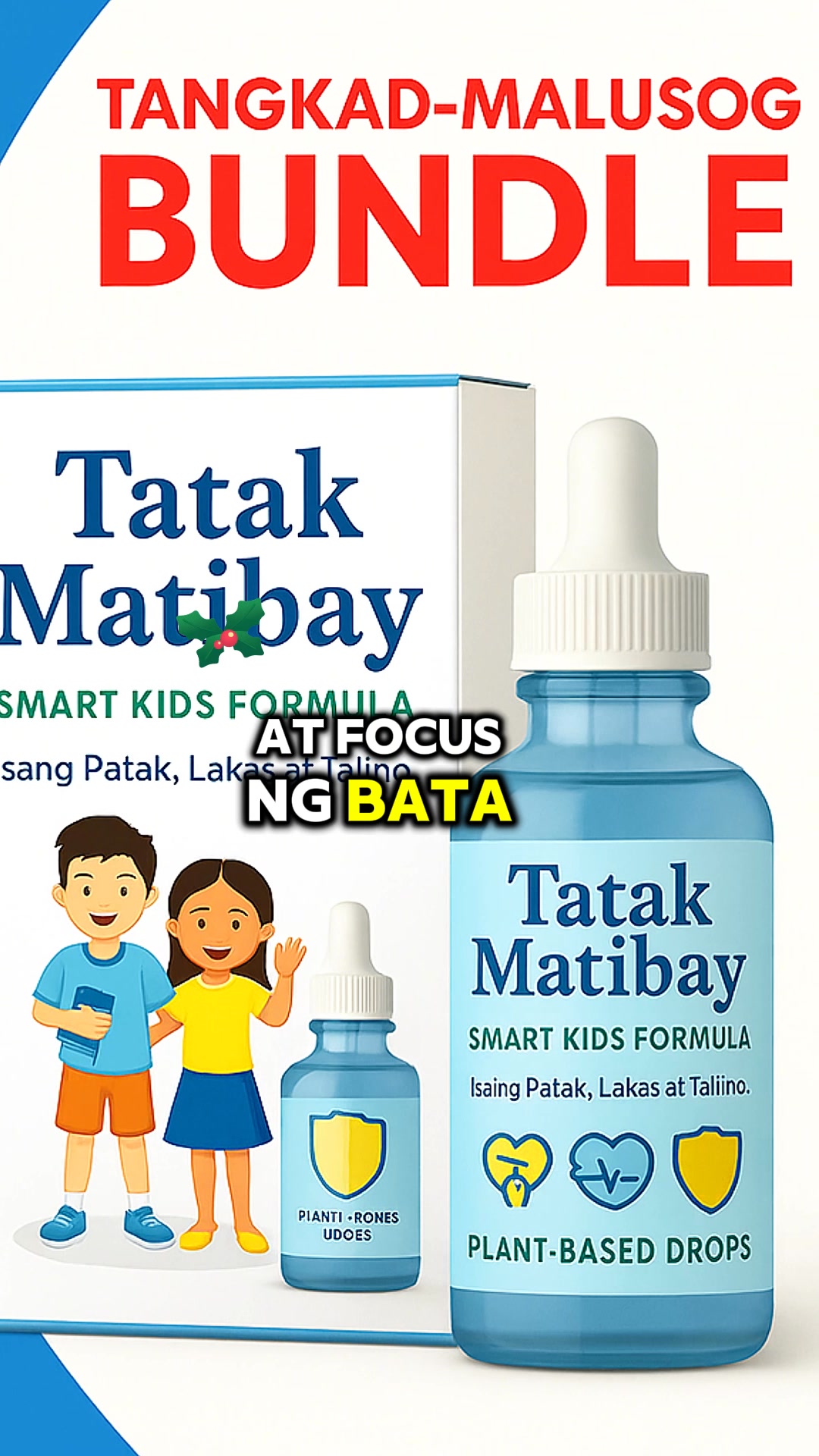 Dra. Candice Ellicier -Child Development Specialist Facebook ad: One Drop a Day, Alagang Matibay All the Way!