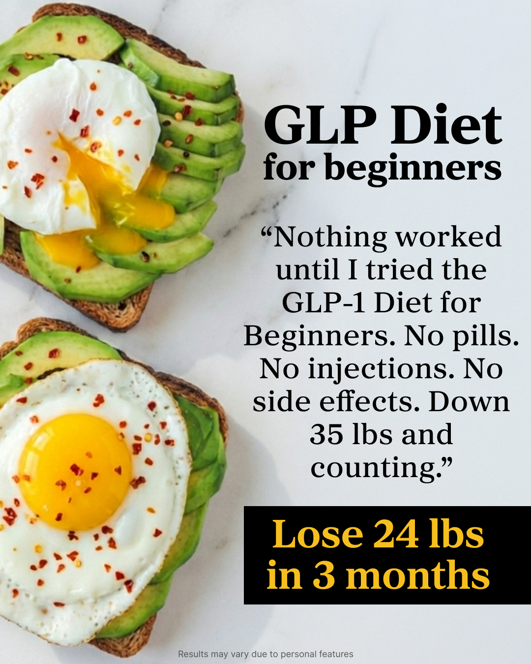 GLP Diet Facebook ad