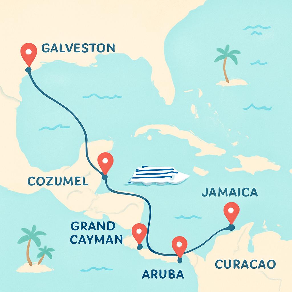 TrendingResults Spotlight Facebook ad: Galveston Cruise Travel Packages.