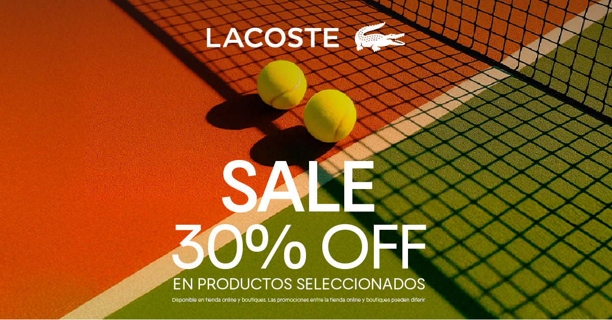 Lacoste Facebook ad