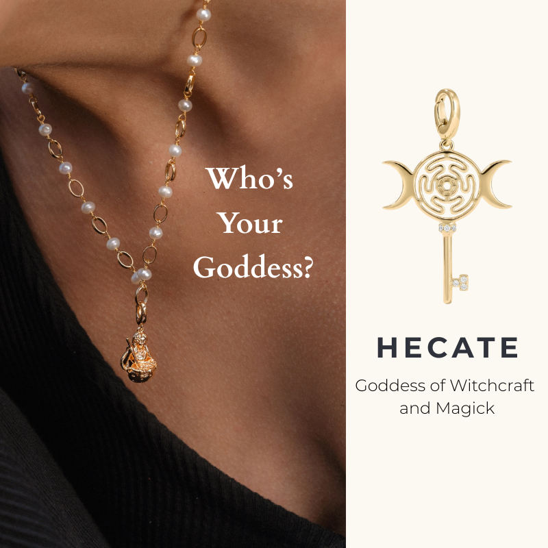 Blessed Be Magick Facebook ad: Dainty Jewelry, But Make it Witchy.