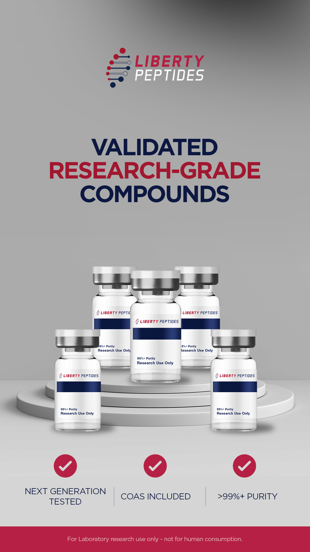Liberty Peptides Facebook ad