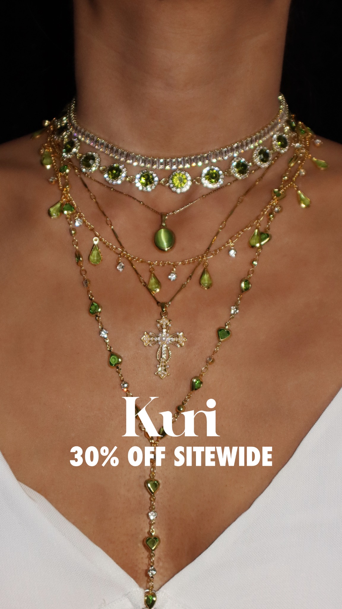 Kuri jewelry Facebook ad