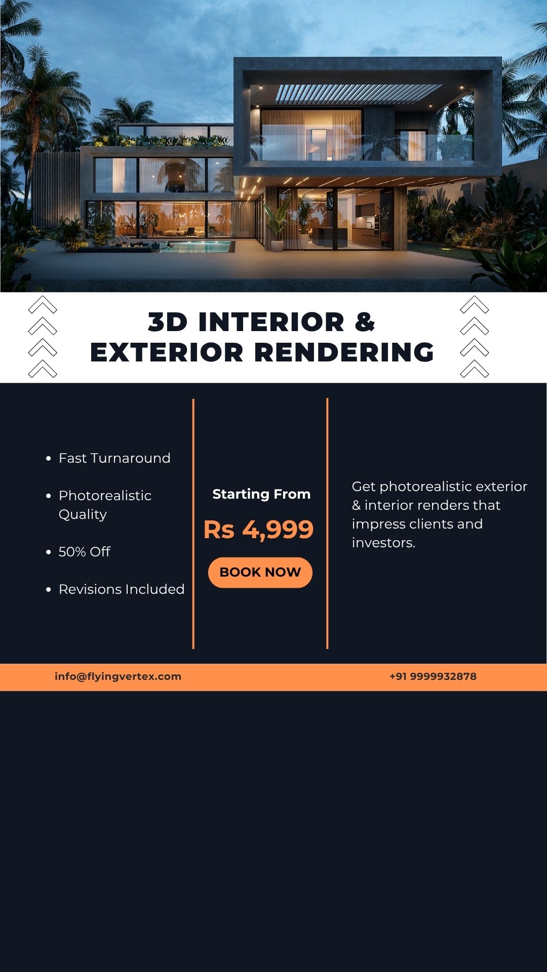 Flying Vertex Studio Facebook ad from Oct 27, 2025