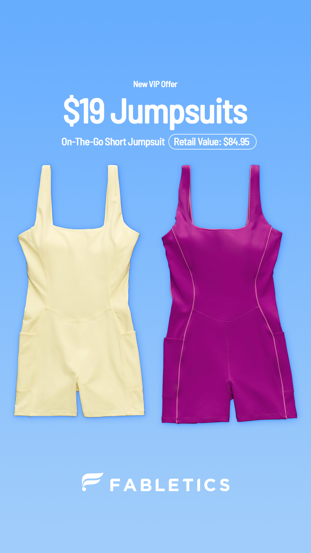Fabletics Facebook ad