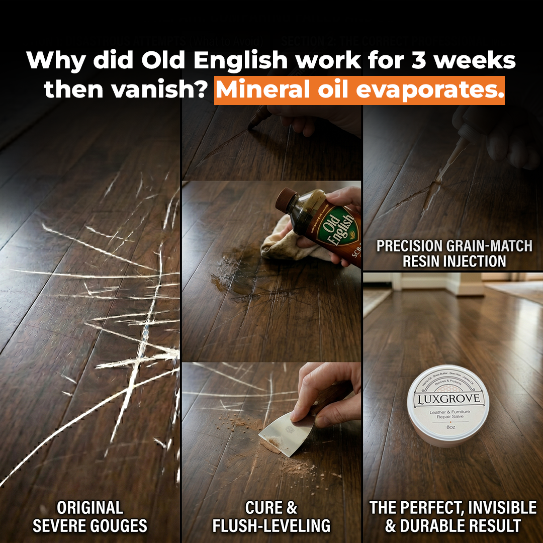 Betty Reed Facebook ad: Try THIS for scratches on wood