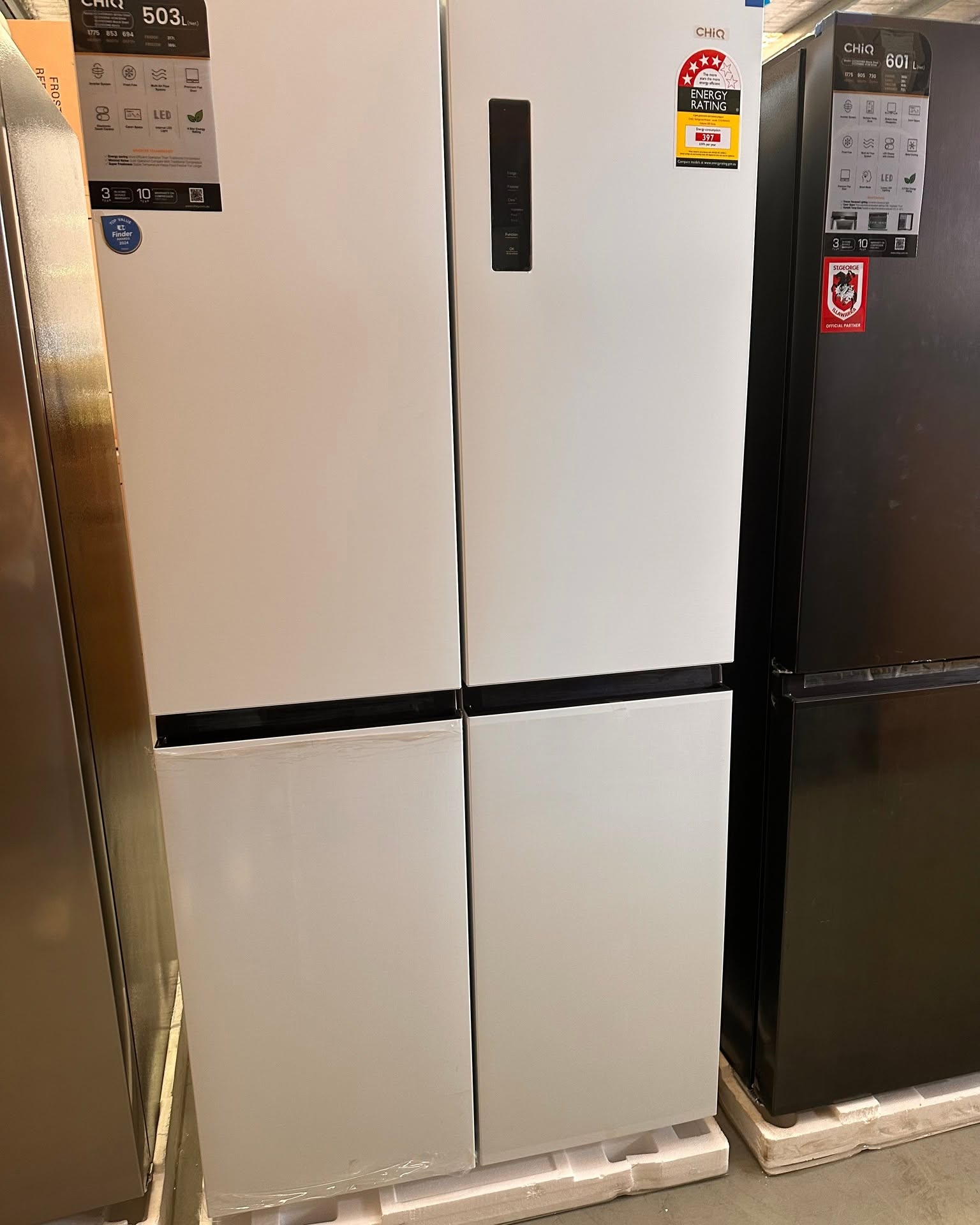 Musa Yakup Facebook ad: Brand new Chiq fridges. Large range from 86L to 601L. 5…