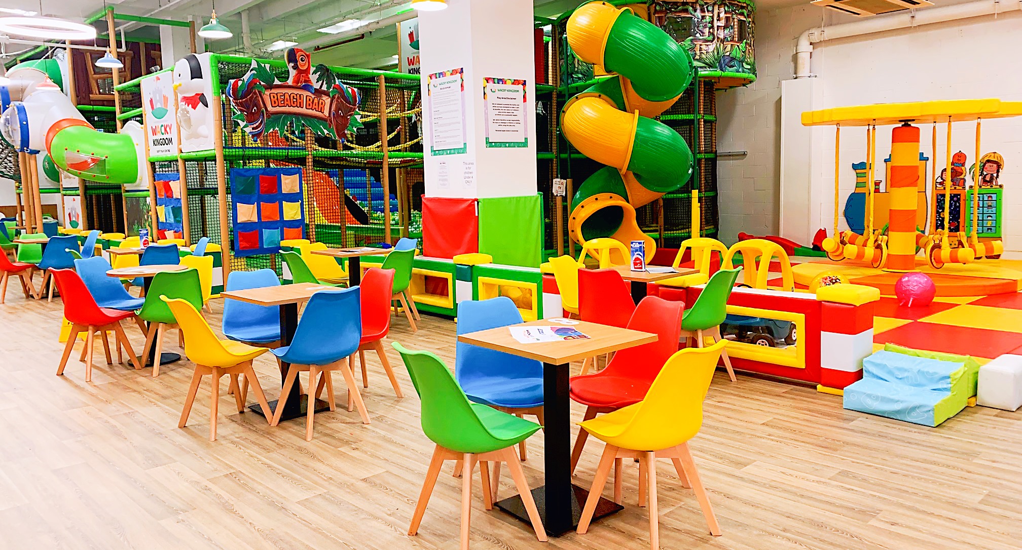 Wacky Kingdom Indoor Play Centre Facebook ad: Wacky Kingdom is a soft play centre in…