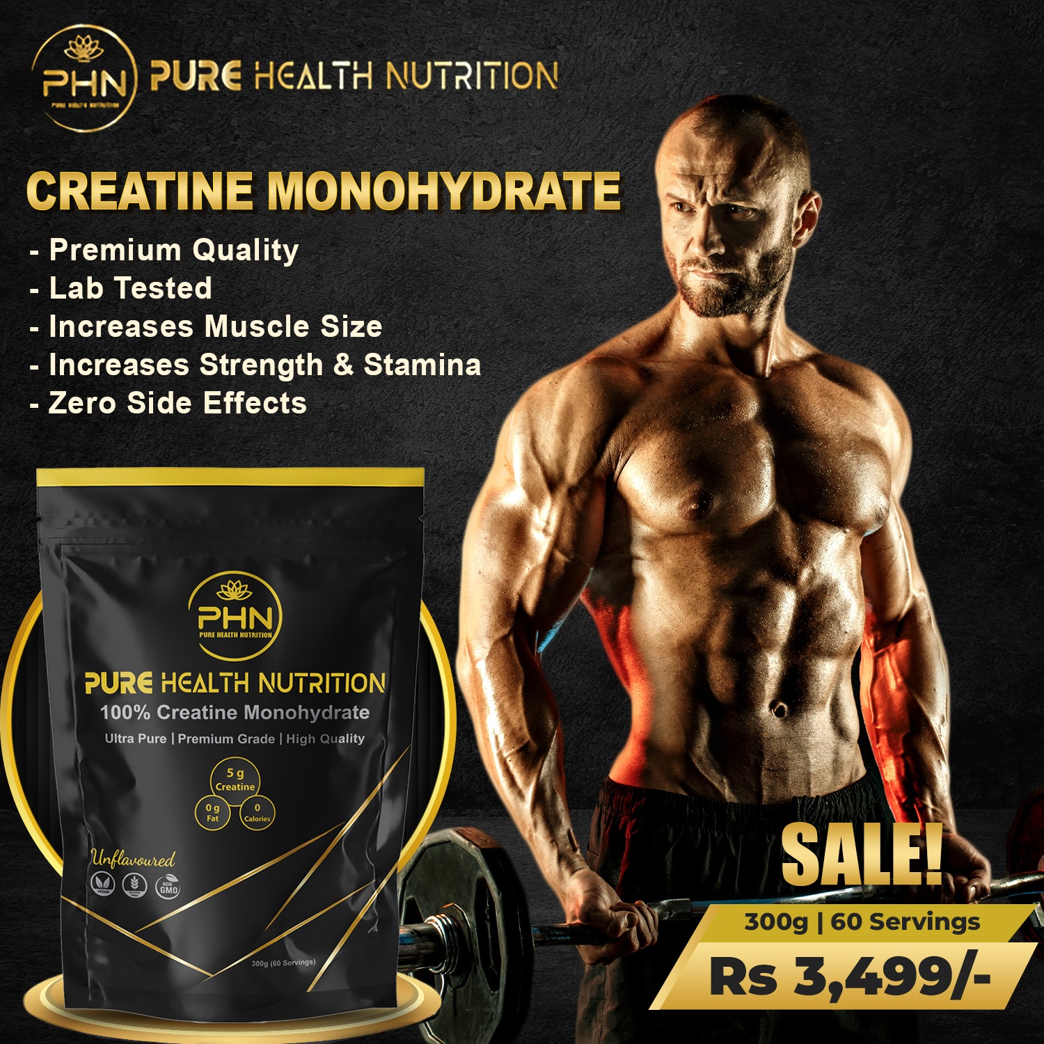 The Protein Factory Facebook ad