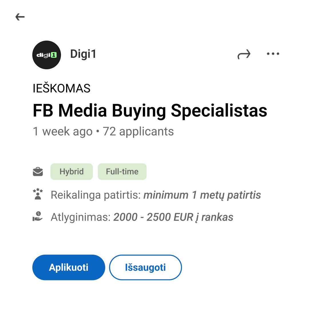 Digiklasė - by Memby Facebook ad