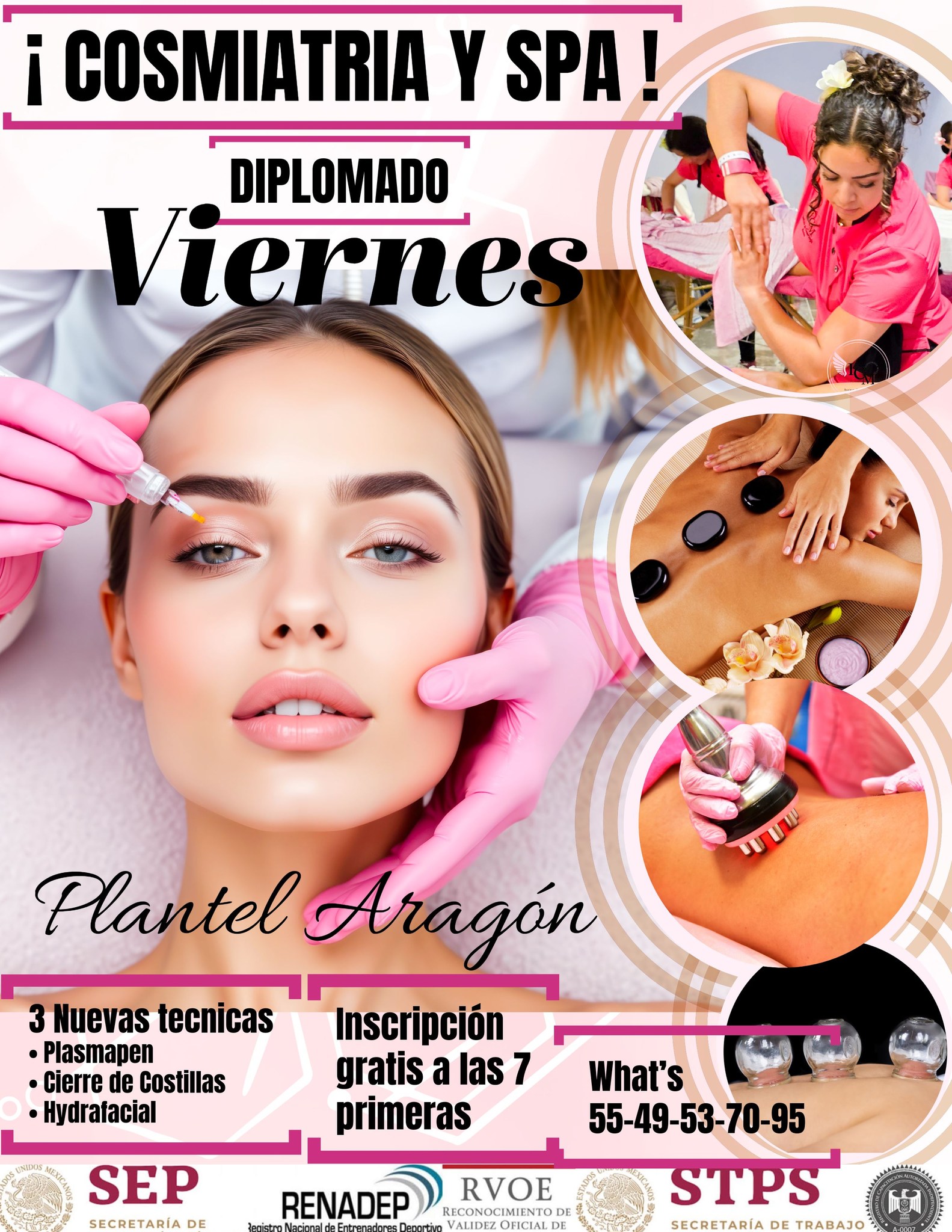 Instituto de Cosmetología México - Aragon-Oceania Facebook ad: ♡ ♧ ULTIMOS LUGARES ♧ ♡