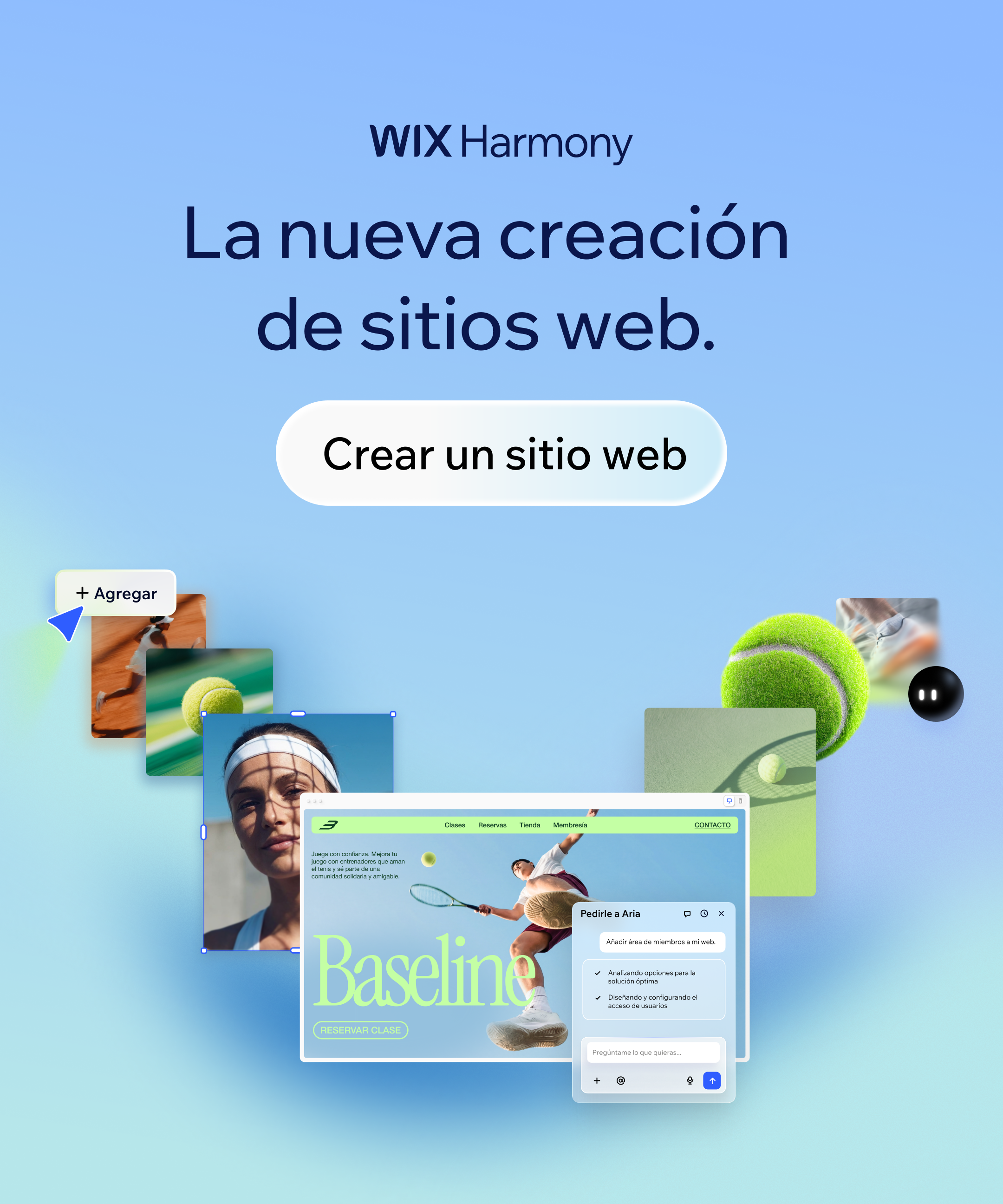 Wix Facebook ad