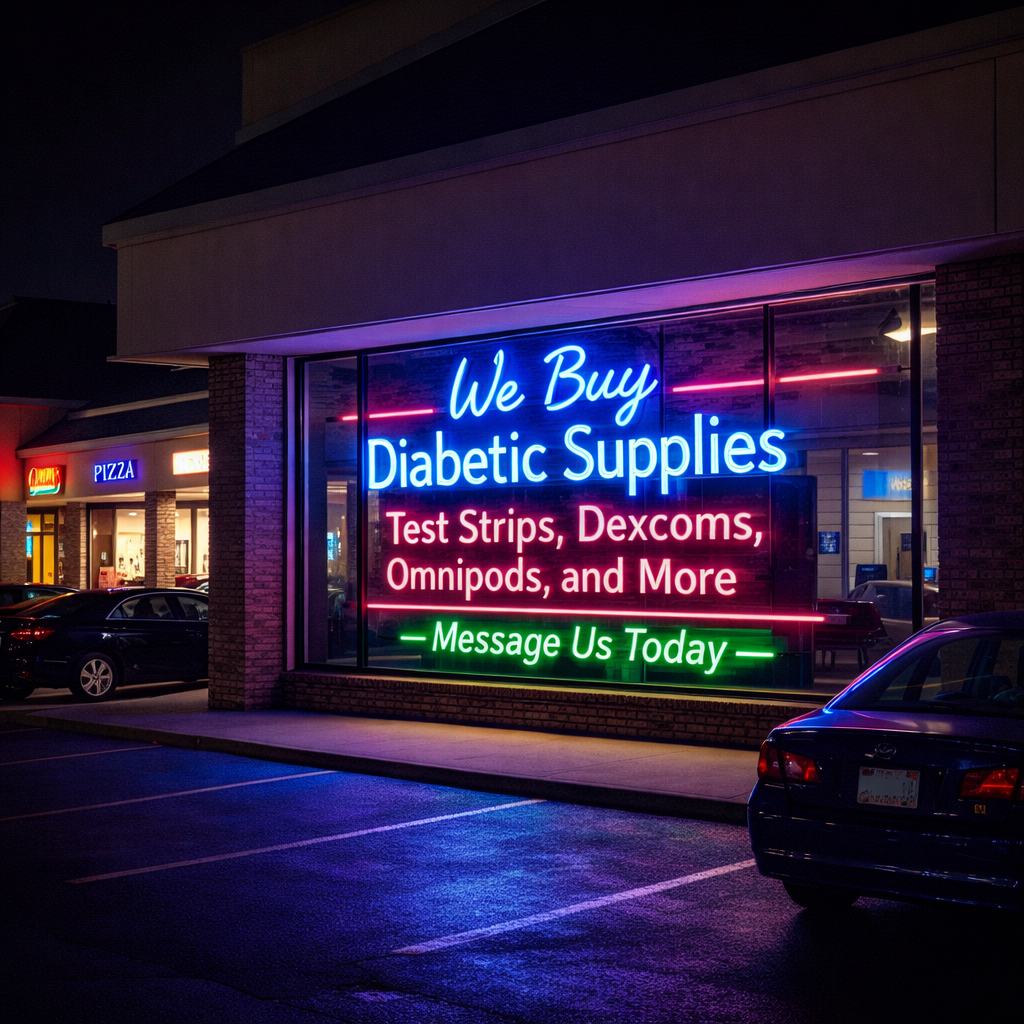 Jacksonville Diabetic Supplies for Cash Facebook ad: Sell Your Diabetic Supplies Today!