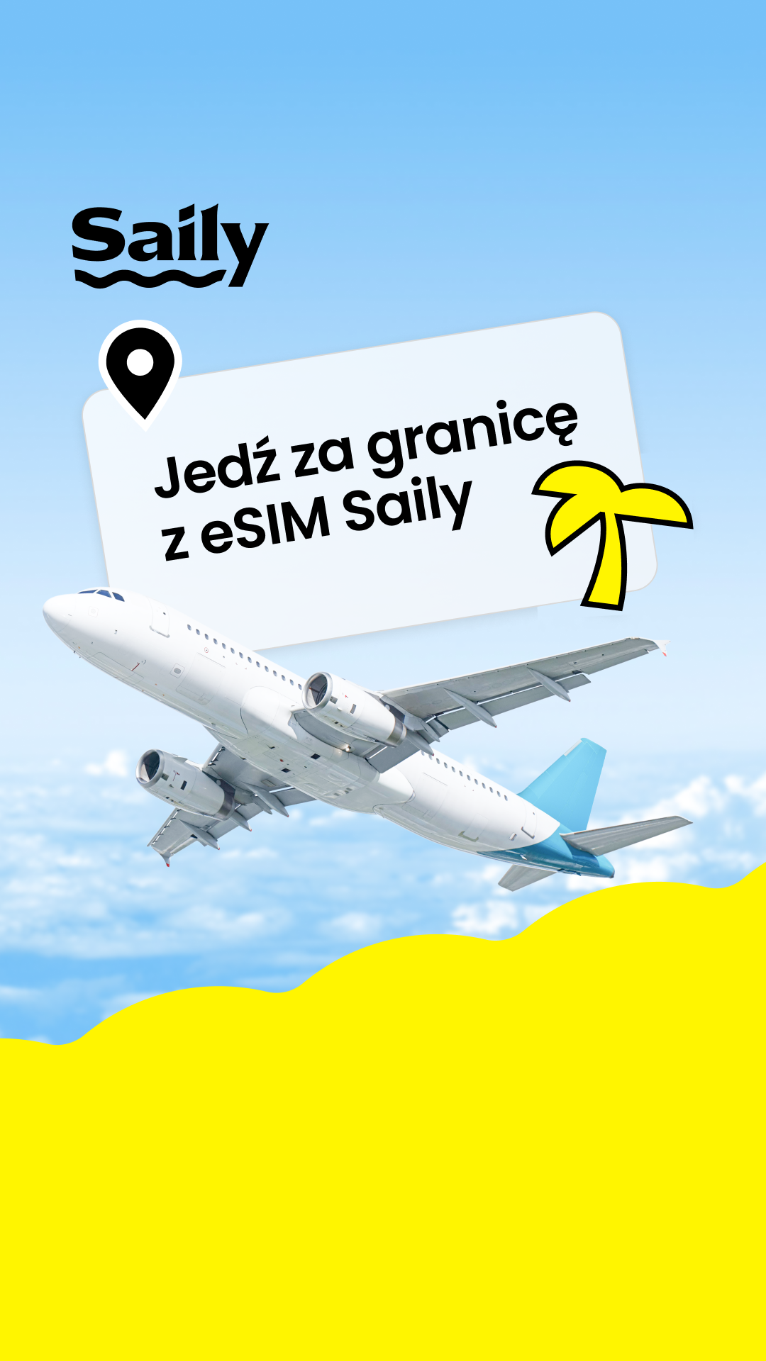 Saily Facebook ad