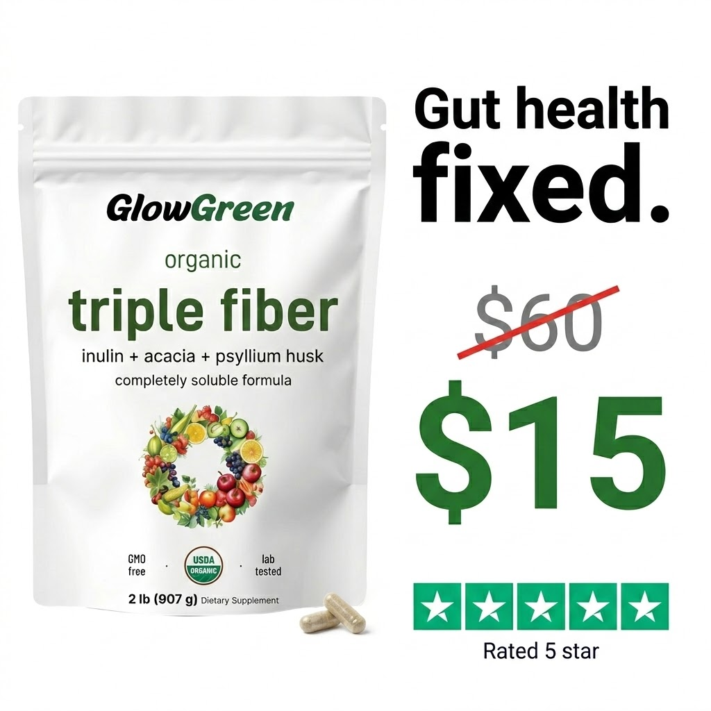GlowGreen Facebook ad: Buy 1, Get 1 FREE!