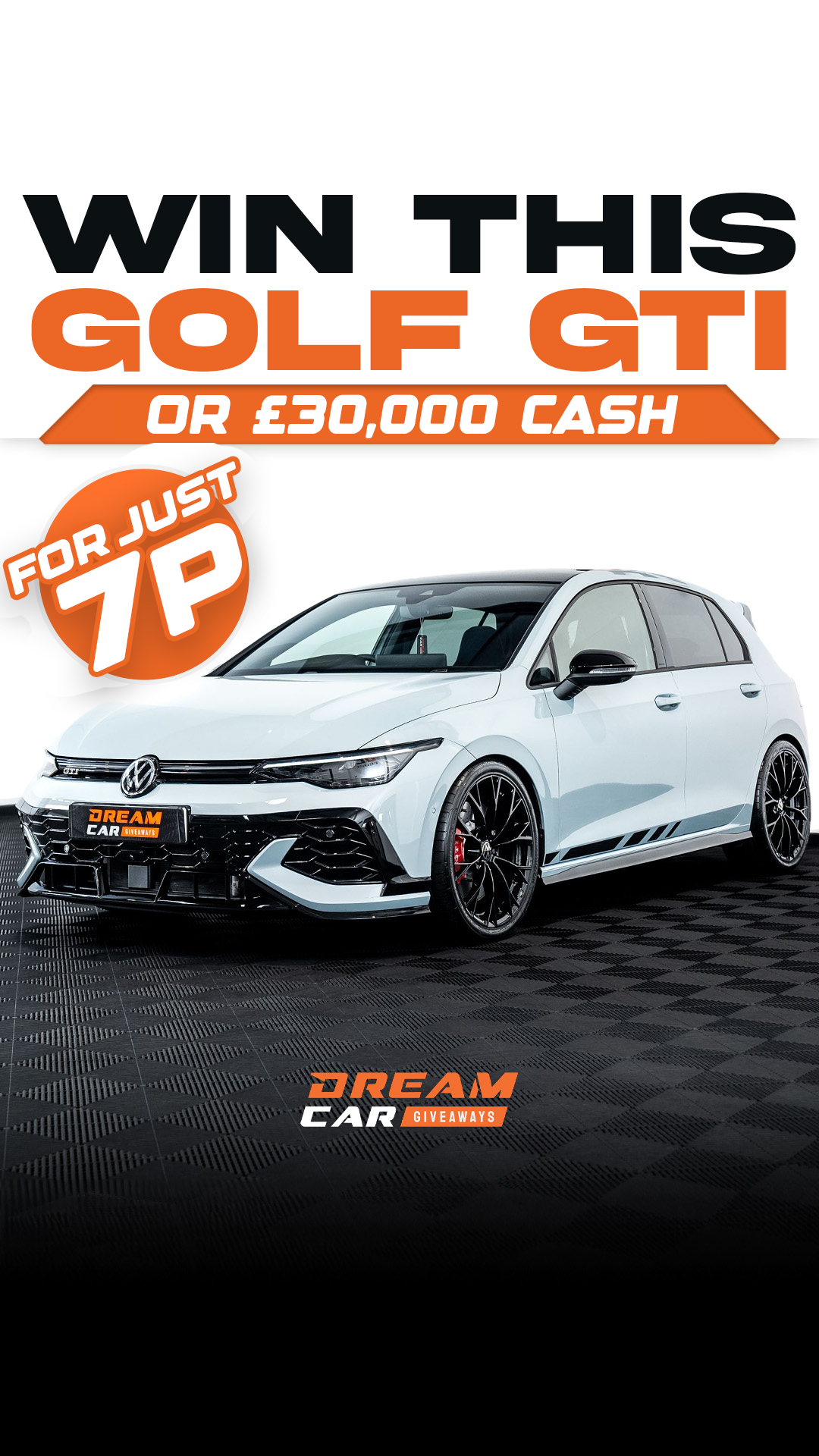 Dream Car Giveaways Facebook ad