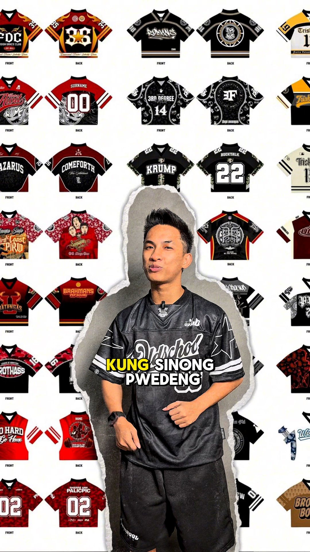 Oldschool Apparel Store Facebook ad: SARILI MONG DESIGN.