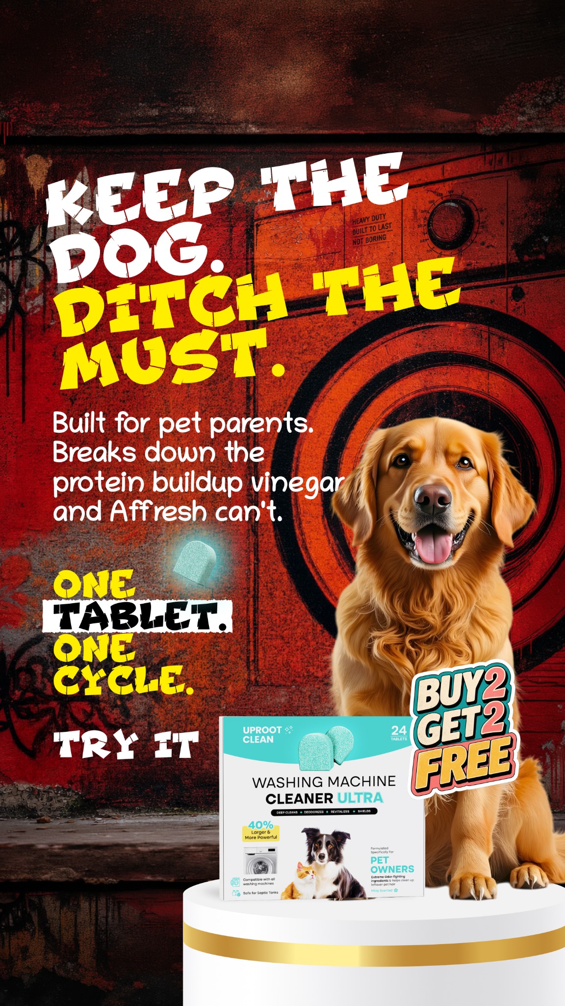 Uproot Clean Facebook ad