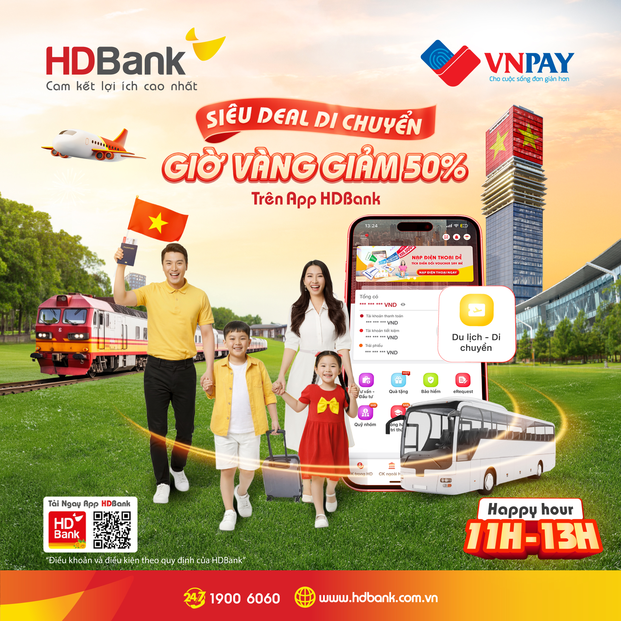 HDBank Facebook ad