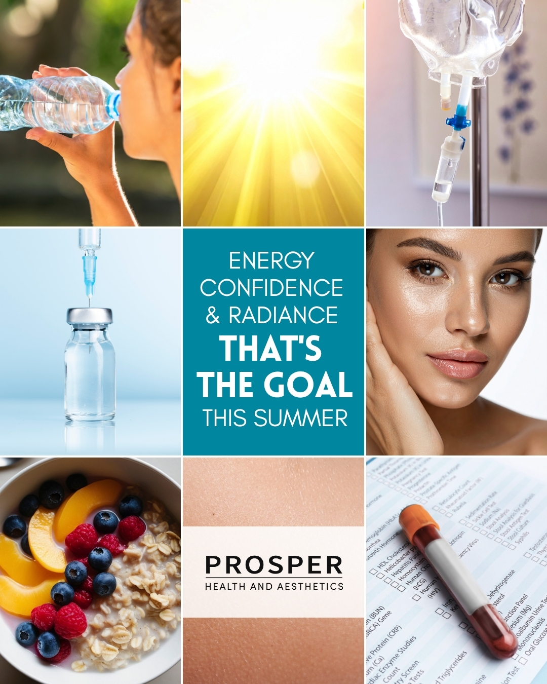 Prosper Direct Health Facebook ad: Summer has a way of highlighting how we're…