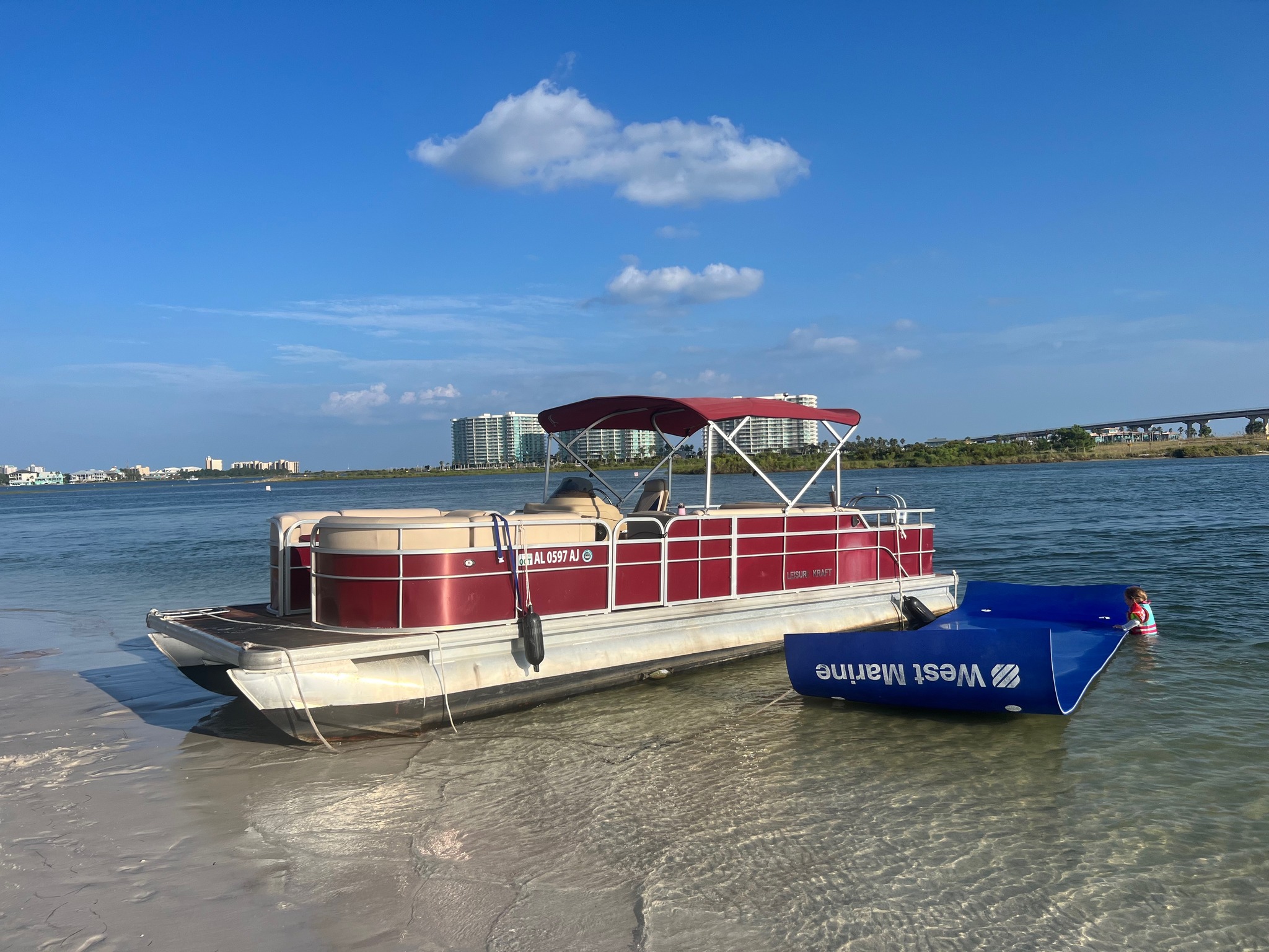 Hudson Marina Rentals Facebook ad: Best Pontoon Boat Rentals Service in Orange Beach…