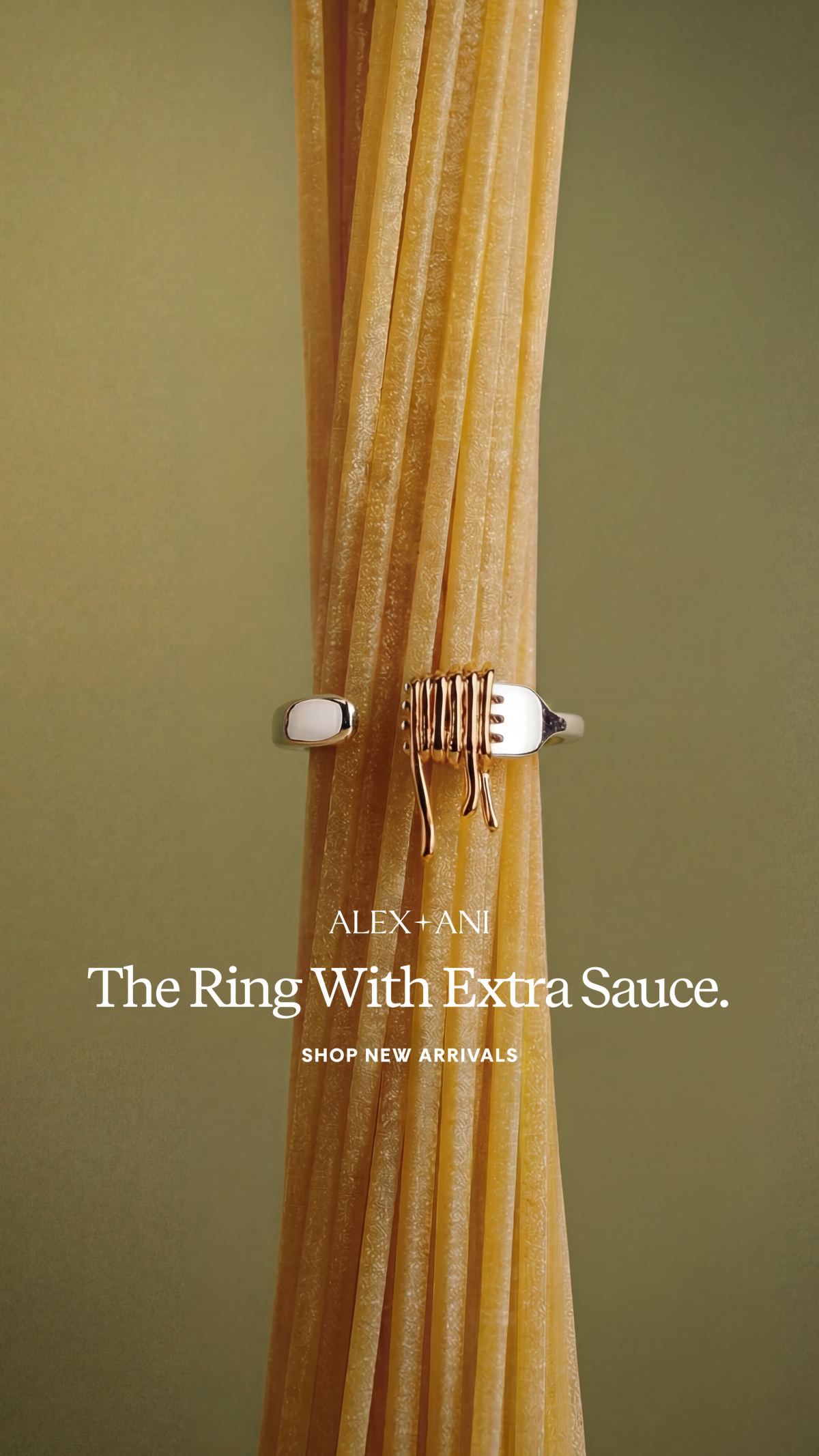 ALEX AND ANI Facebook ad: Pasta Girl Summer